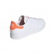 ADIDAS originals sneakers stan smith lea bianco arancio donna