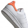 ADIDAS originals sneakers stan smith lea bianco arancio donna