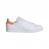 ADIDAS originals sneakers stan smith lea bianco arancio donna
