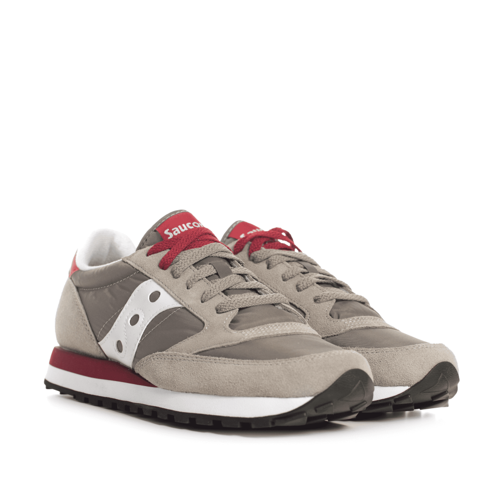 saucony grigie e bordeaux