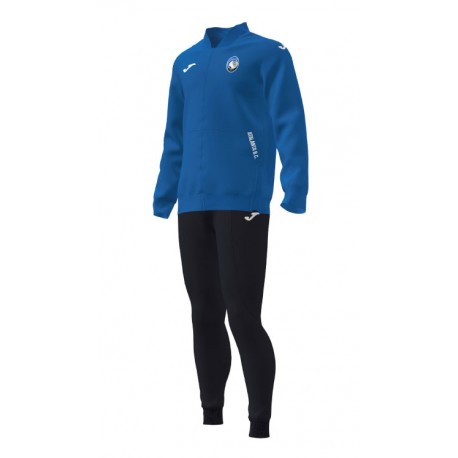 Joma Sport Tuta Calcio Atalanta Microfibra Azzurro Nero Uomo