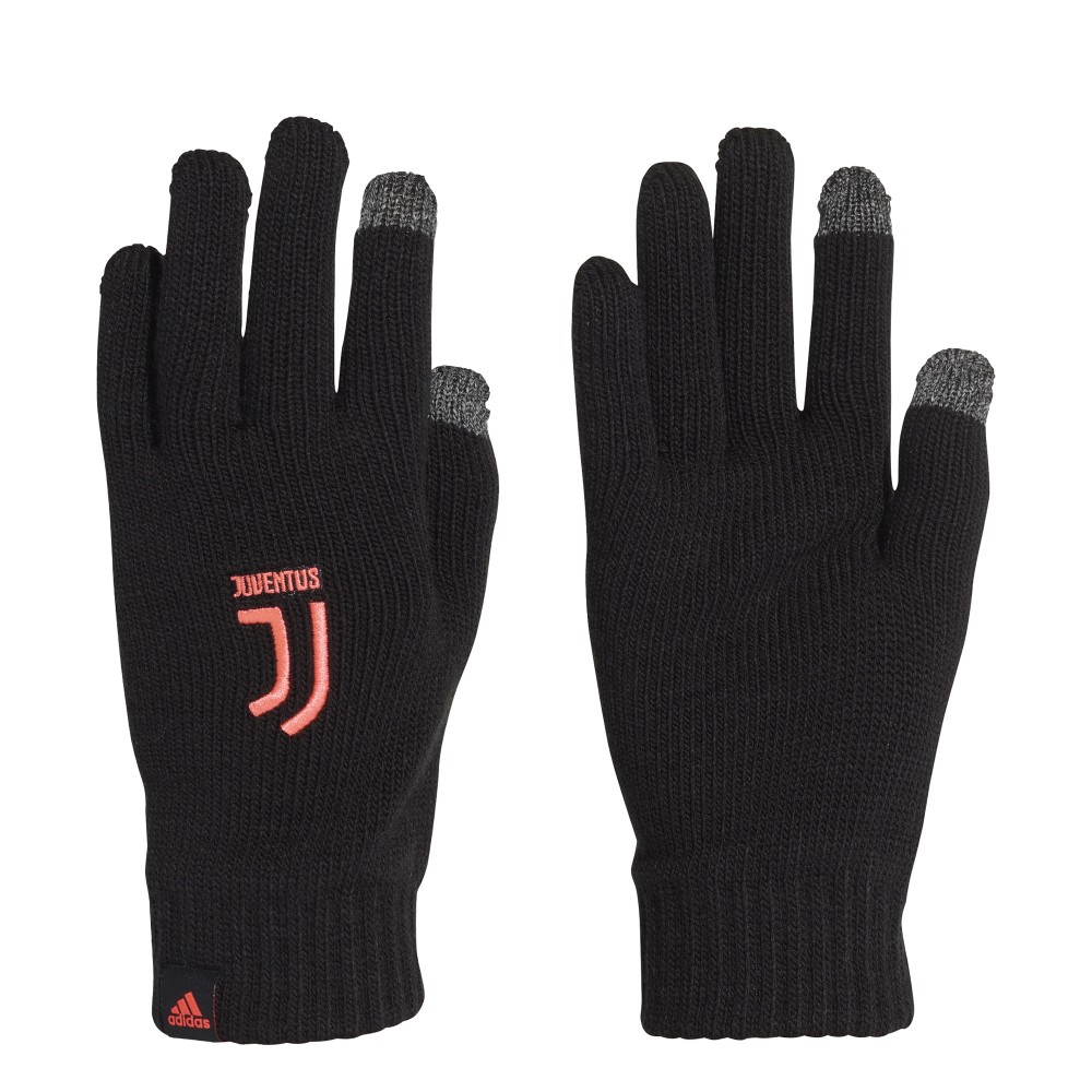 ADIDAS guanti calcio juve nero turbo uomo XL