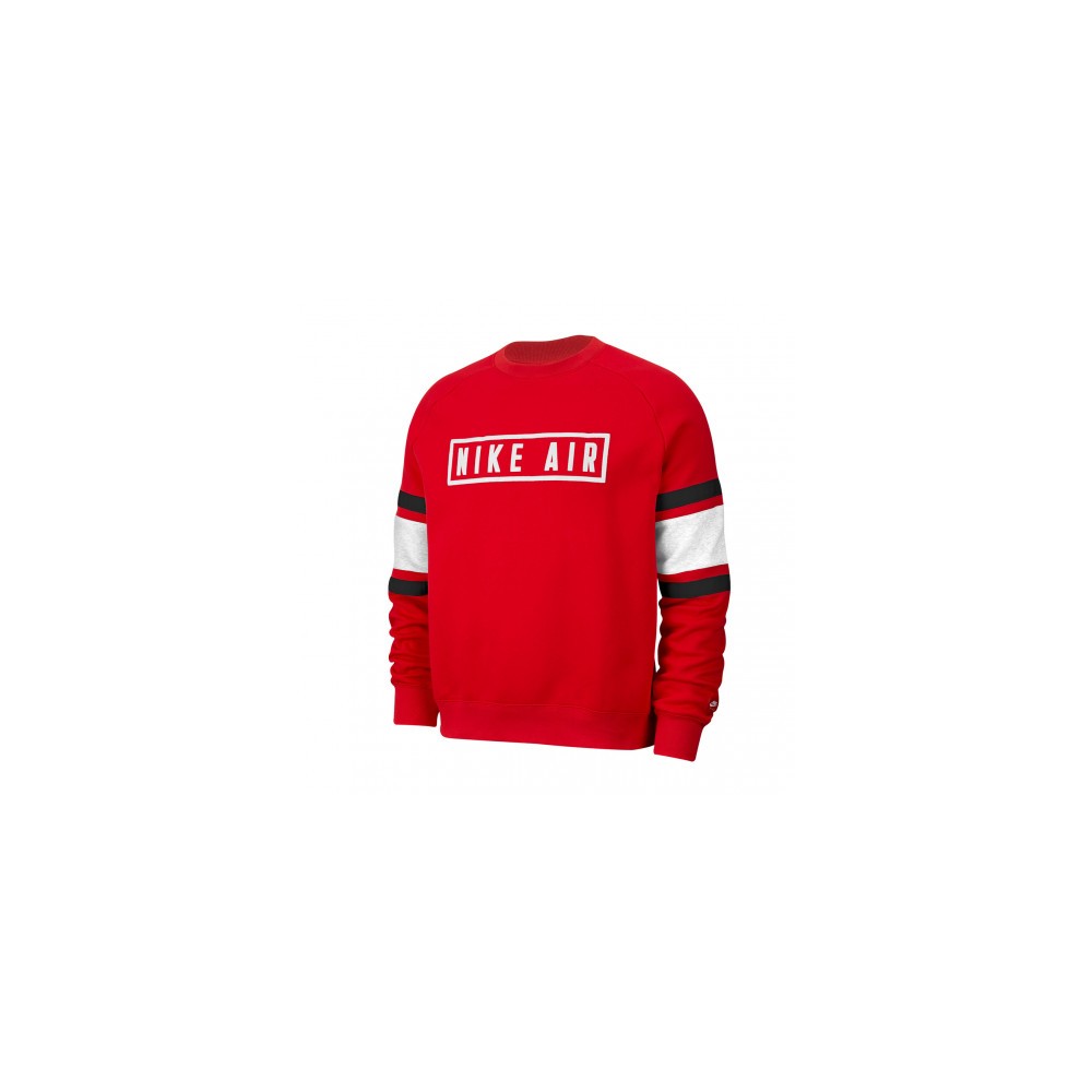 nike felpa rosso