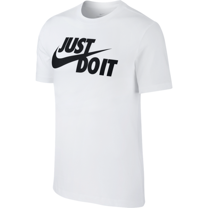 Nike Maglietta Palestra Just Do It Con Baffo Bianco Uomo - Acquista online  su Sportland