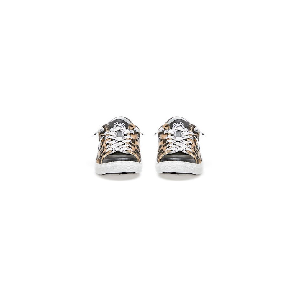 Sneakers in pelle bianca - 2Stars - Alfredo Ponticelli