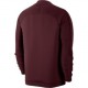 Nike Felpa Palestra Taglio Bomber Bordeaux Uomo