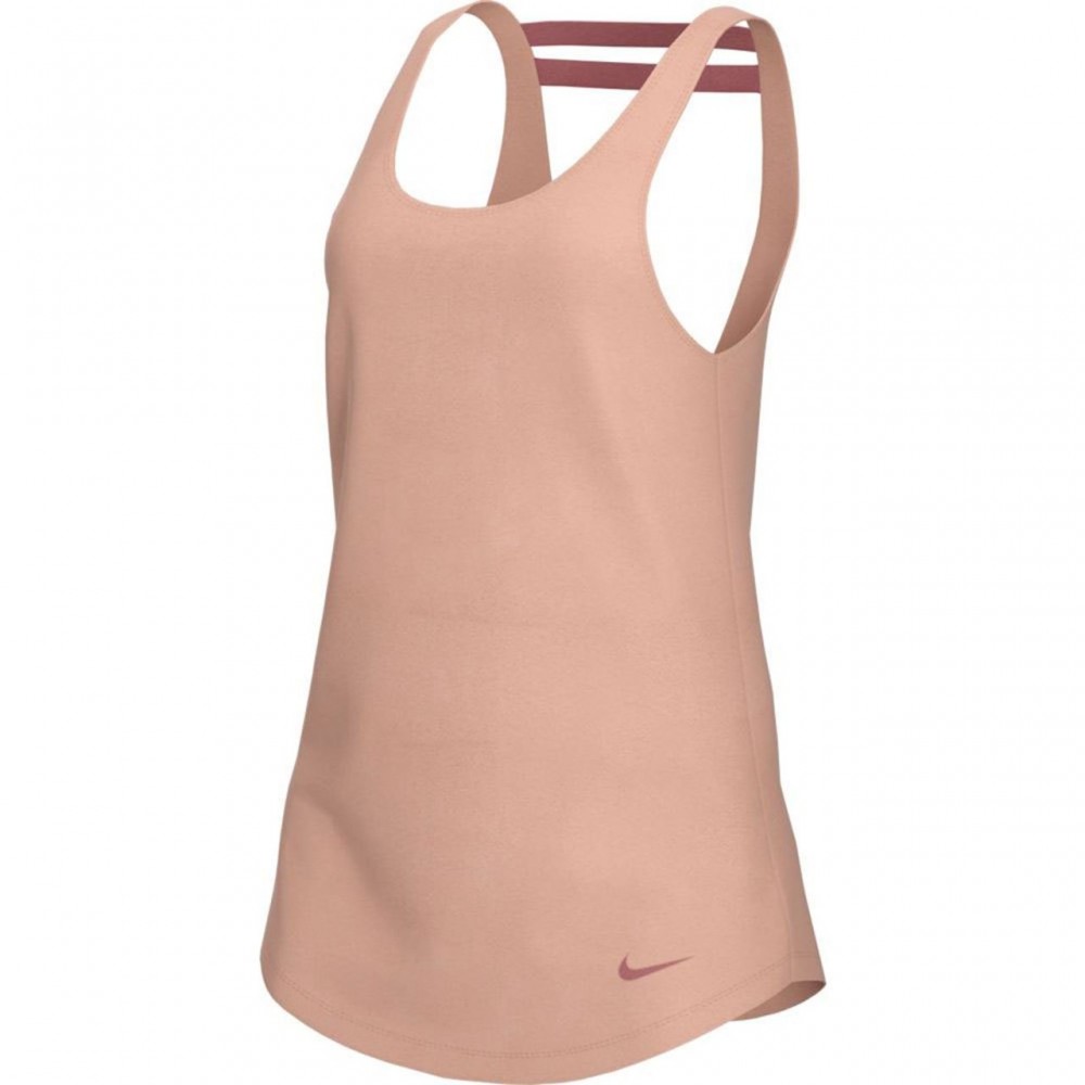 Nike Canotta Palestra Elastika Rosa Donna S