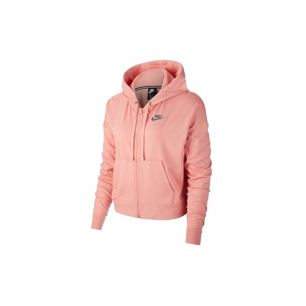 felpa nike rosa donna