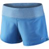 Nike Short Rival 3 Run Azzurro Donna