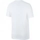 Nike Maglietta Palestra Big Logo Jordan Bianco Uomo