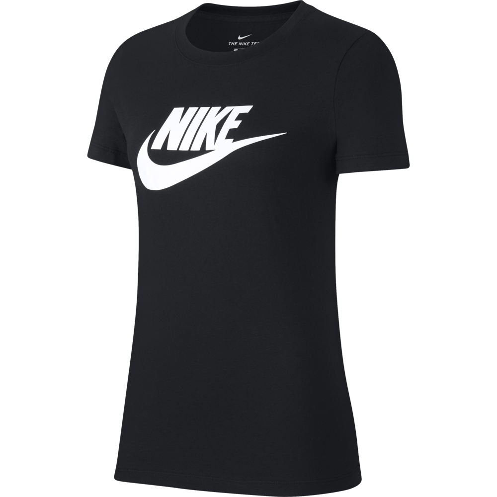 Nike Maglietta Palestra Girocollo Logo Nero Donna Acquista online su Sportland