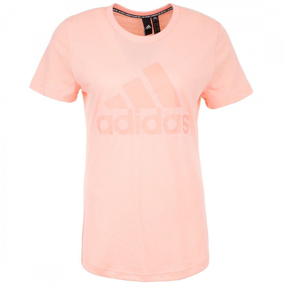 ADIDAS maglietta palestra logo rosa donna - Acquista online su Sportland