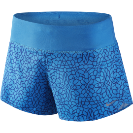 Nike Short Rival 3 Run Azzurro Print Donna