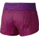 Nike Short Rival 3 Run Fucsia Print Donna