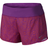 Nike Short Rival 3 Run Fucsia Print Donna