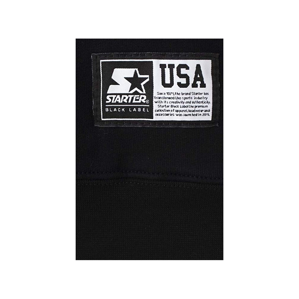 Starter Felpa Palestra Con Cappuccio Logo Nero Uomo - Acquista online su  Sportland