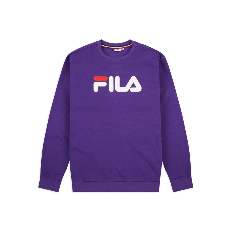 fila felpa viola uomo