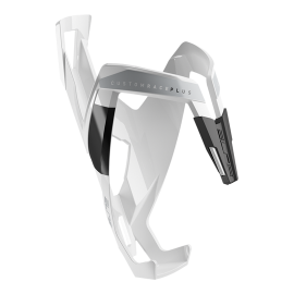 Portaborraccia Custom Race Plus bianco Glossy nero