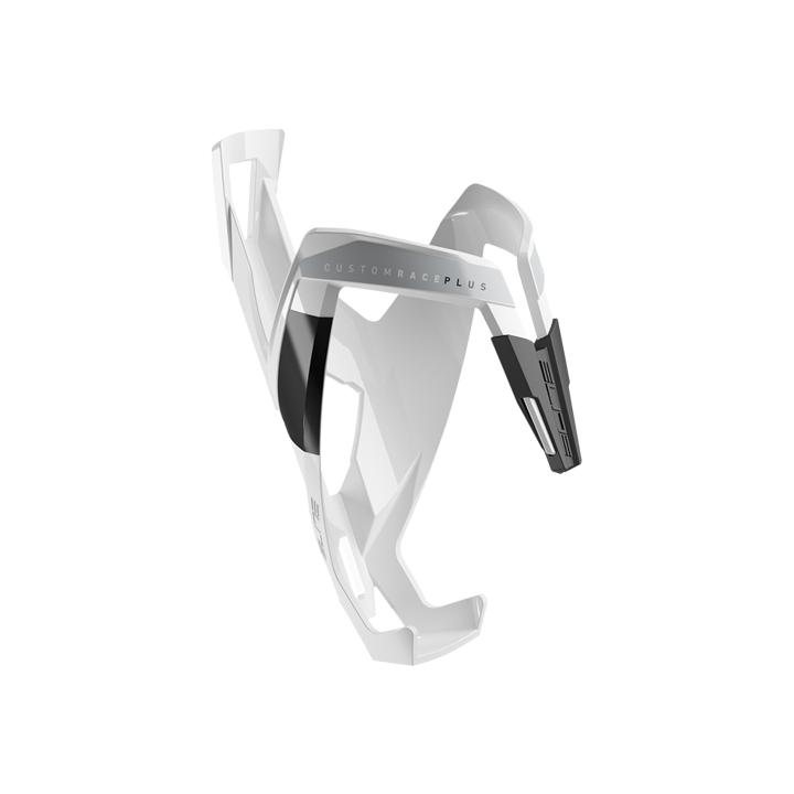 Elite Portaborraccia Custom Race Plus Bianco Glossy Nero