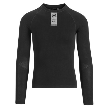 Assos Maglia Ciclismo Skinfoil Spring Fall Nero Uomo