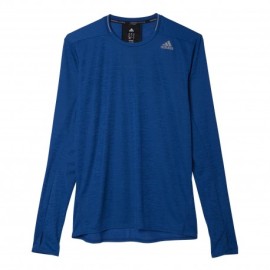 Adidas T-Shirt Ml Run Supernova Blue