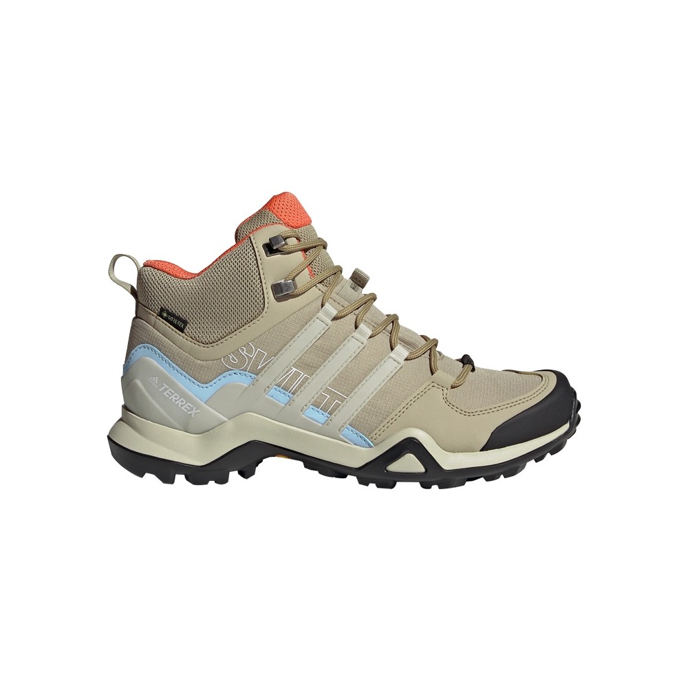 Image of ADIDAS pedule trekking terrex swift r2 mid GORE-TEX beige donna EUR 40 2/3 / UK 7