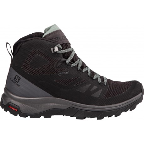 Salomon Pedule Trekking Outline Mid Gtx Nero Donna