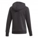 ADIDAS originals felpa girl triband con cappuccio nero uomo