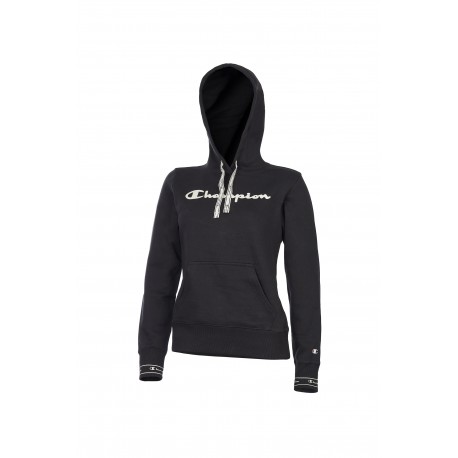 felpa champion grigia e nera