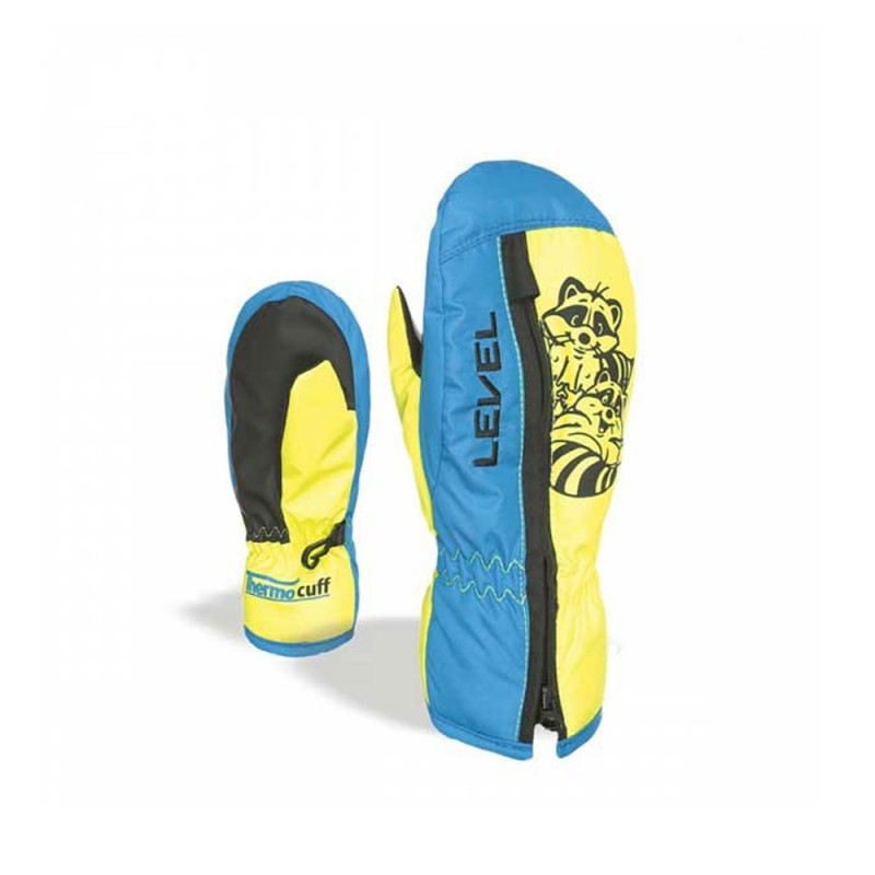Level Fly JR Mitt - Moffole Snowboard Bambini Con Protezione Polso Biomex - Impermeabili E Traspiranti - 2