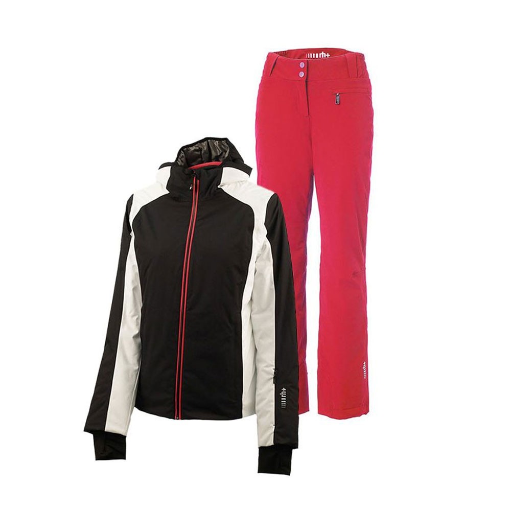 RH+ Completo Sci Belleayre Nero Bianco Rosso Donna - Acquista online su  Sportland