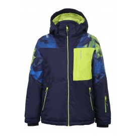 Icepeak Giacca Sci Azzurro Lime Bambino