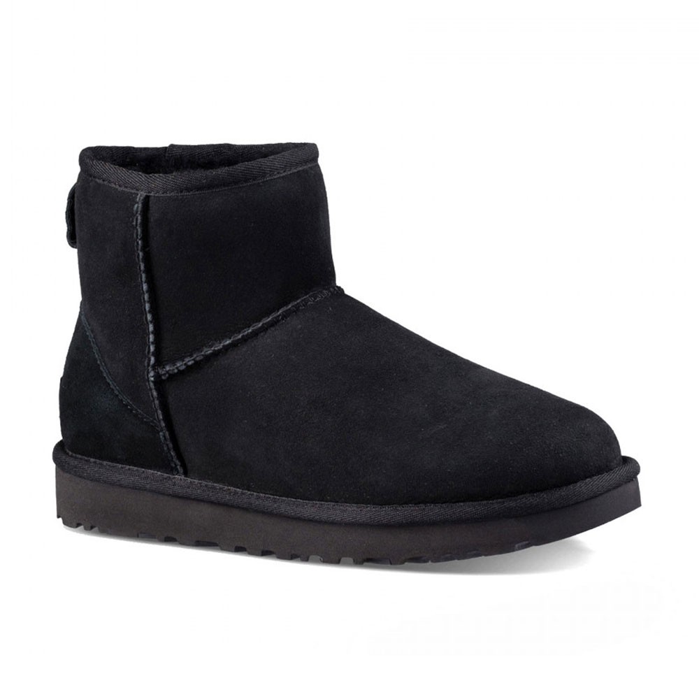 Ugg mini bailey bow ii nero nero maxi sport senza tacco neri - Stileo.it