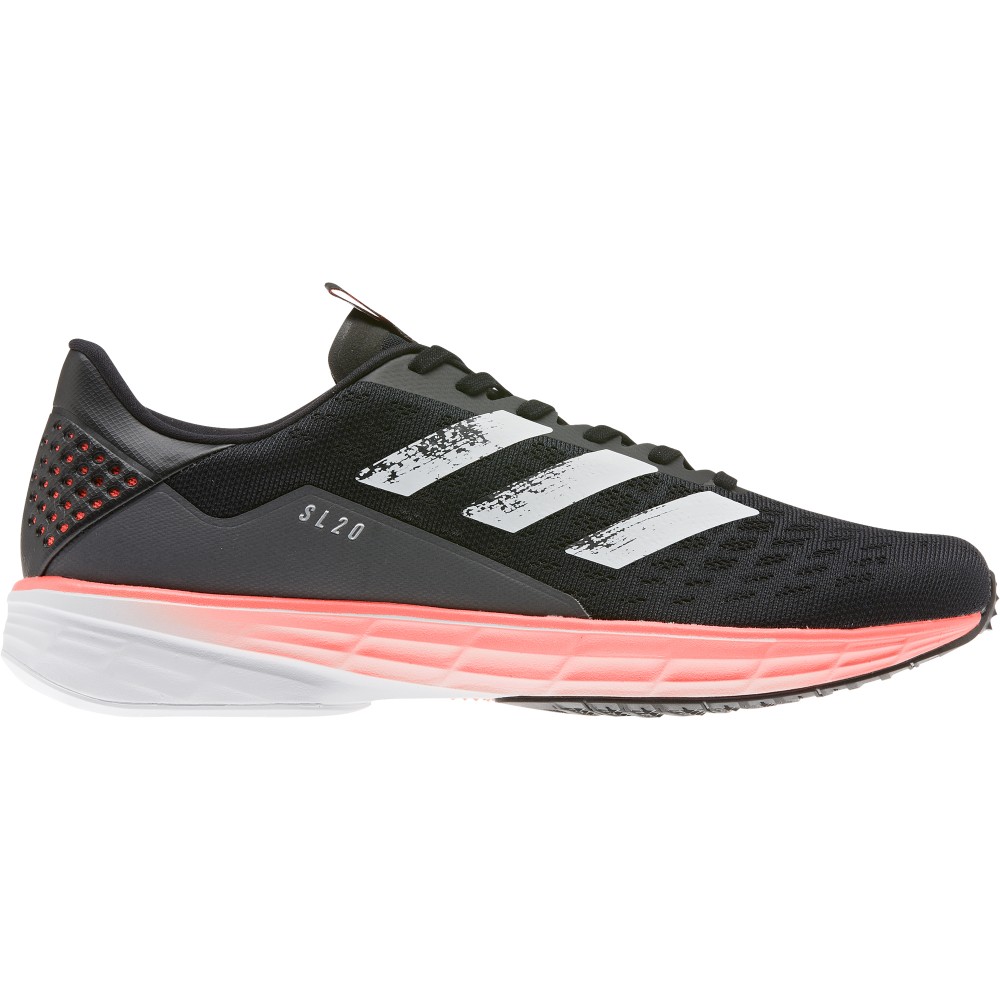 ADIDAS scarpe running sl20 core nero bianco uomo Acquista ADIDAS scarpe running sl20 core nero bianco uomo Acquista