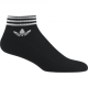 ADIDAS originals calze corta logo nero unisex