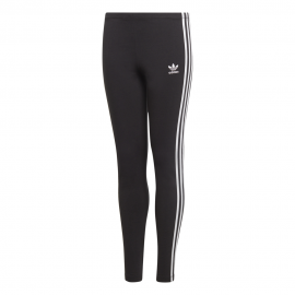ADIDAS originals leggings 3 stripes nero bambino