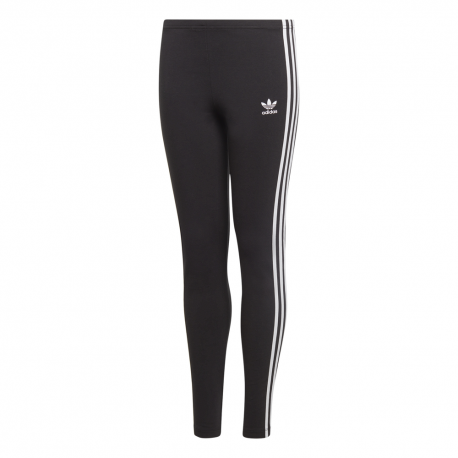 ADIDAS originals leggings 3 stripes nero bambino