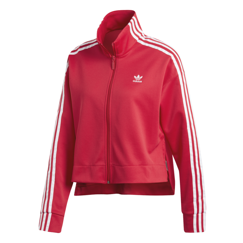 adidas felpa rossa donna