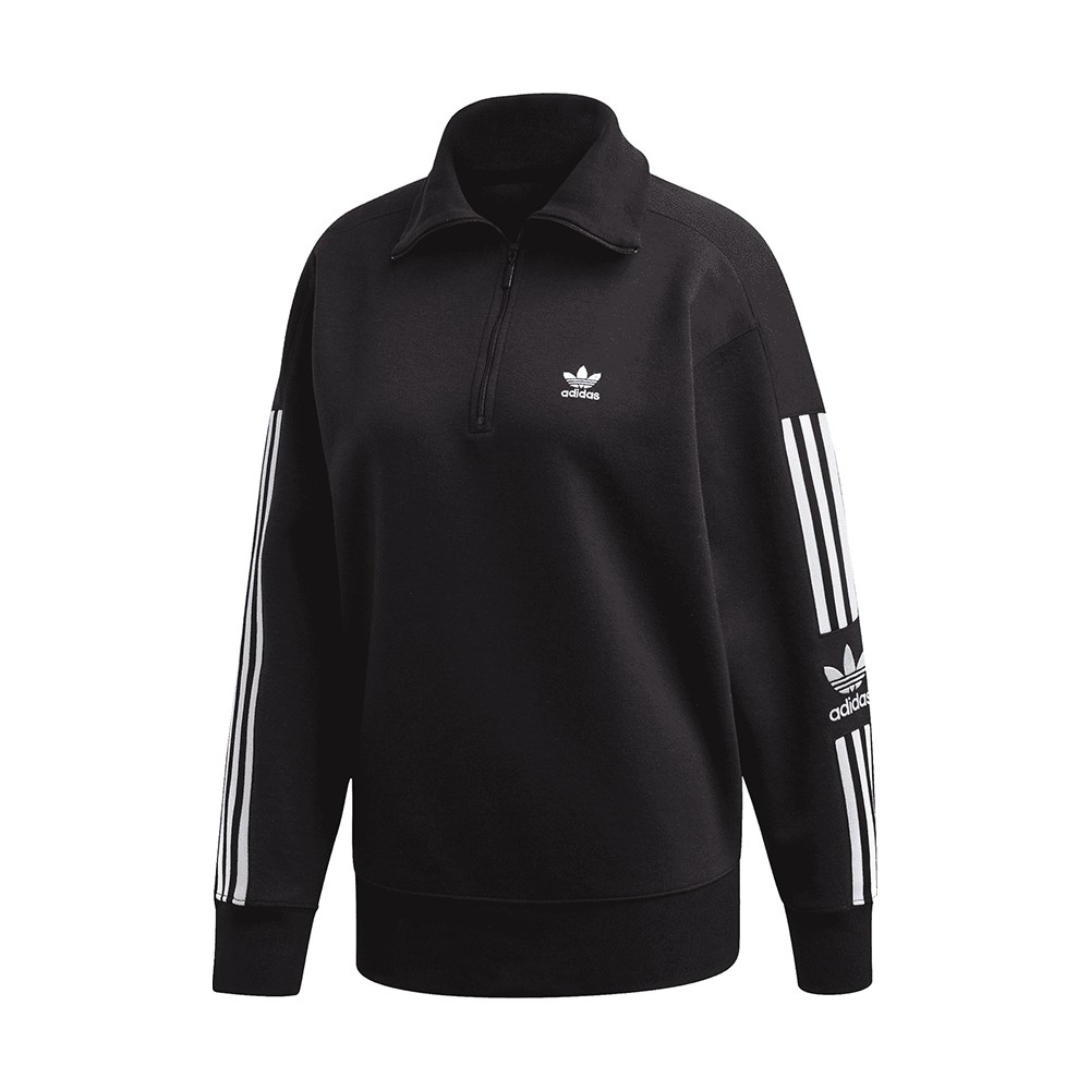 ADIDAS originals felpa dolcevita nero donna 46