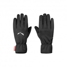 Salewa Guanti Alpinismo Windstopper Finger Nero Unisex