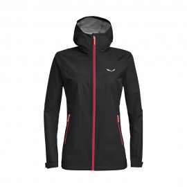 Salewa Giacca Alpinismo Aqua3 Nero Donna