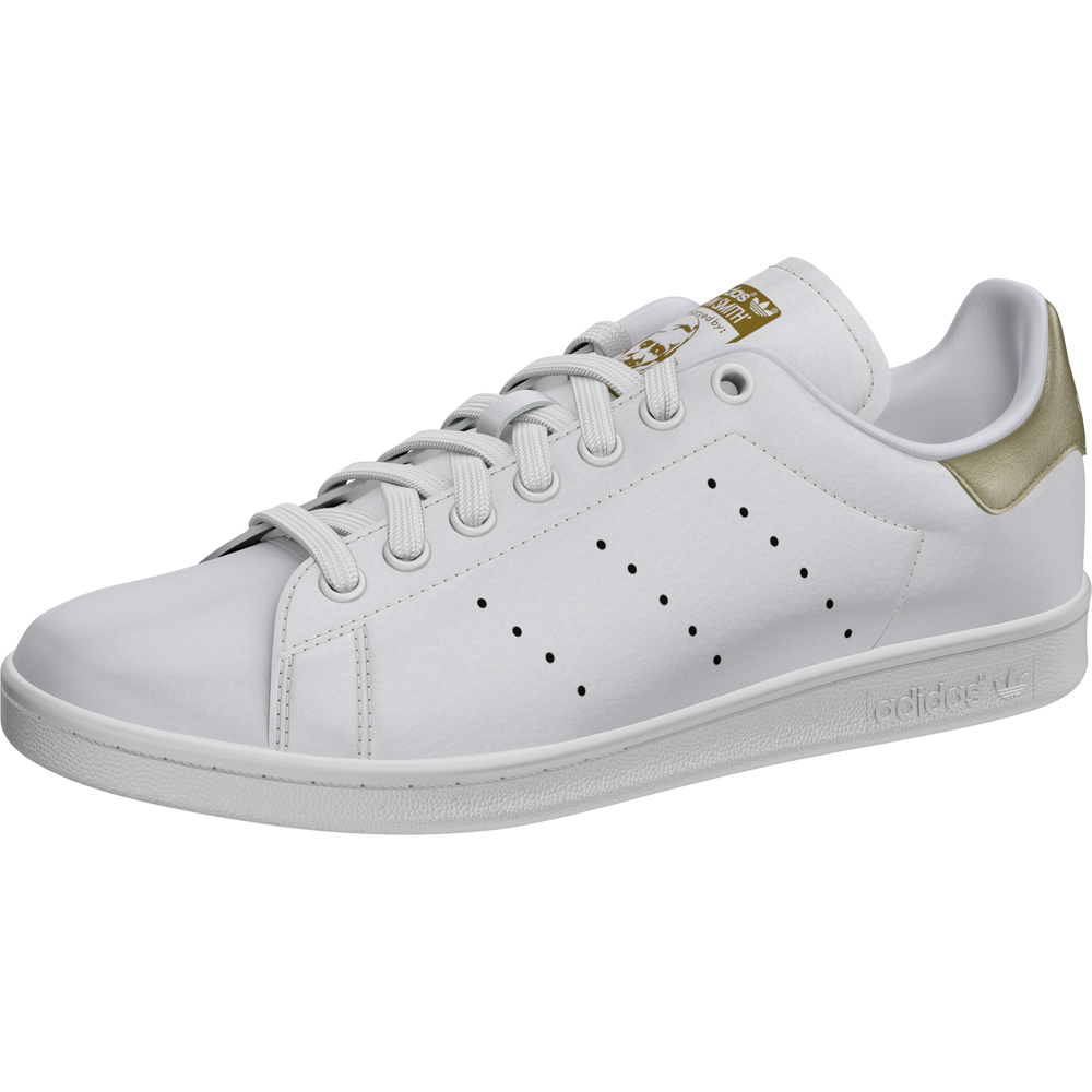 adidas stan smith nere e oro