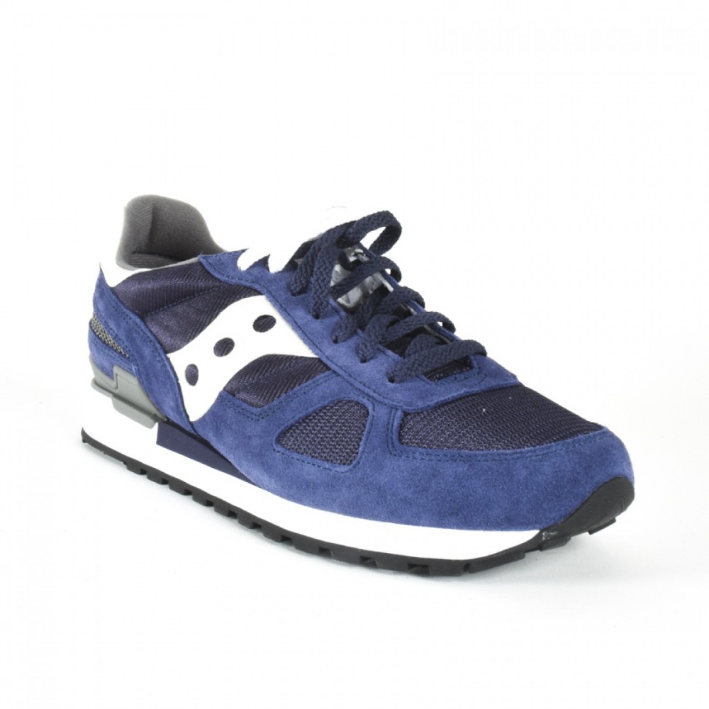 saucony shadow uomo blu