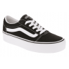 Vans Sneakers Ward Platform Canvas Nero Donna