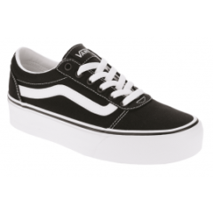 Vans Sneakers Ward Platform Canvas Nero Donna Vans Sneakers Ward Platform Canvas Nero Donna