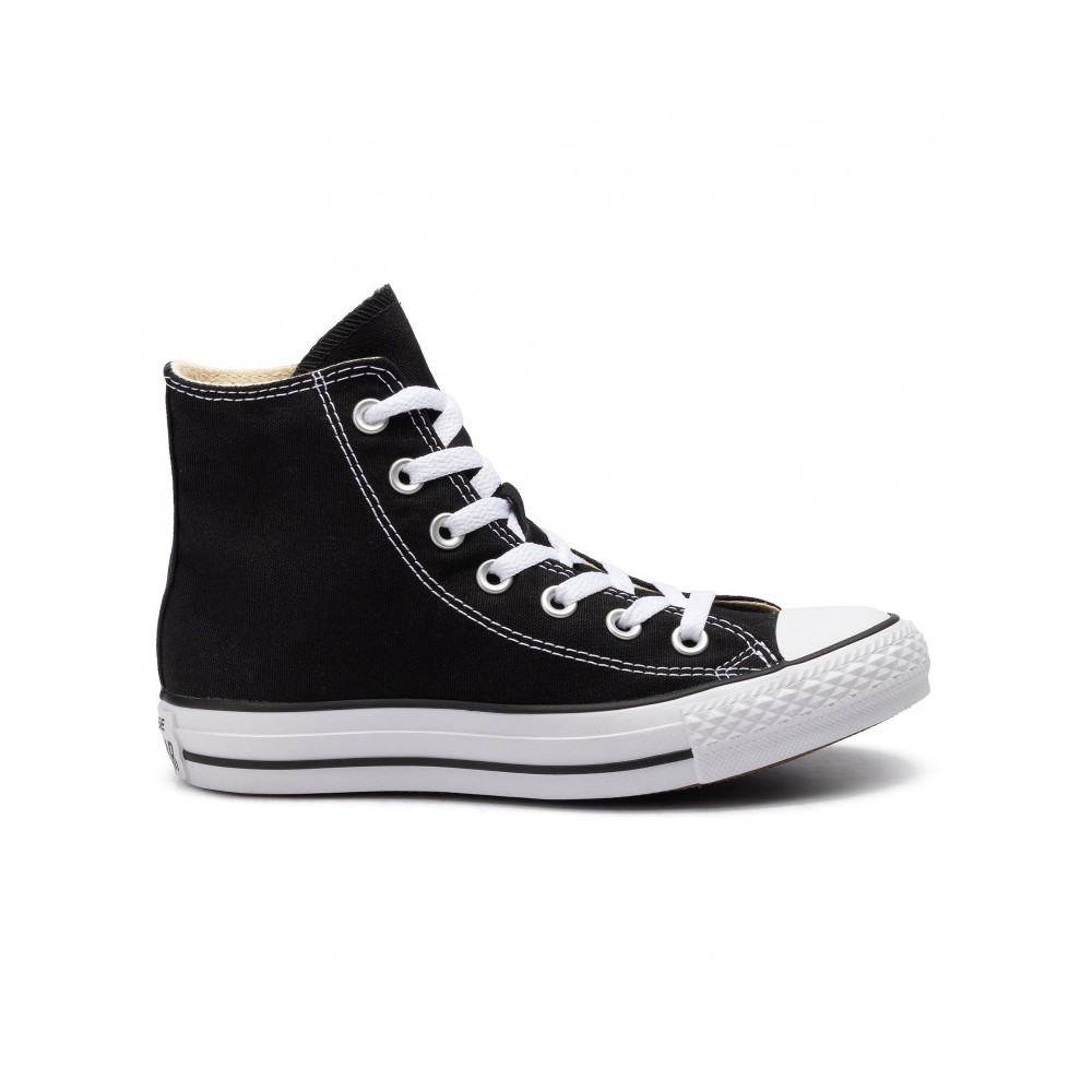 all star hi canvas black