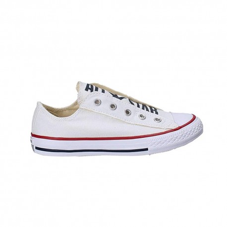 Converse Bambino Canvas Slip On Bianco