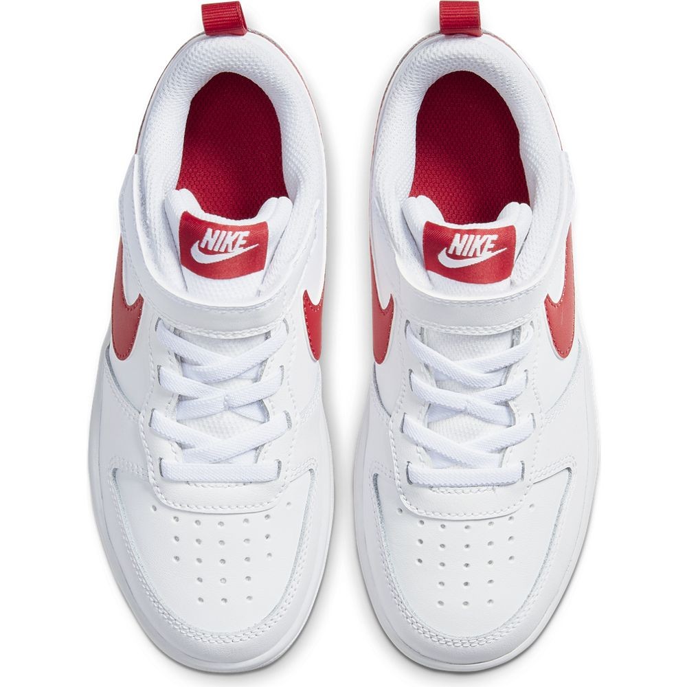 Nike Sneakers Court Borought Low Psv Bianco Rosso Bambino - Acquista online  su Sportland