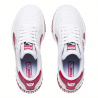 Puma Sneakers Cali Brushed Bianco Rosso Donna