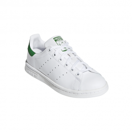 Adidas Stan Smith GS Bambino Bianco/Verde